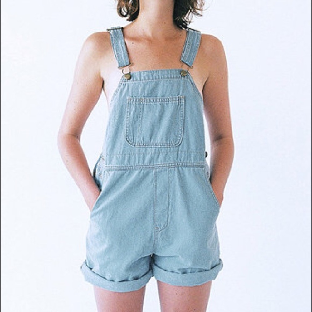 American Apparel Denim Short-alls